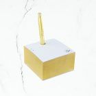 Bloc de notas cantos dorados