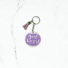 Llavero Girl Boss Lila