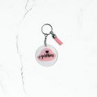 Llavero Girl Boss Rosa
