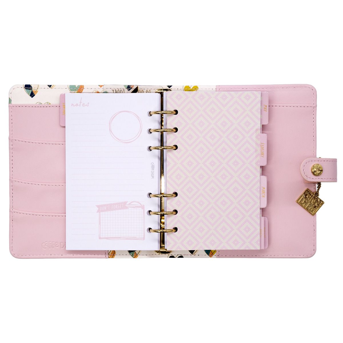 Personal Planner Ballerina Rosa-5