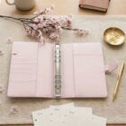 Agenda Anillas A5 rosa interior planner