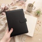 Agenda anillas Negra A5 Destacada kuki shop